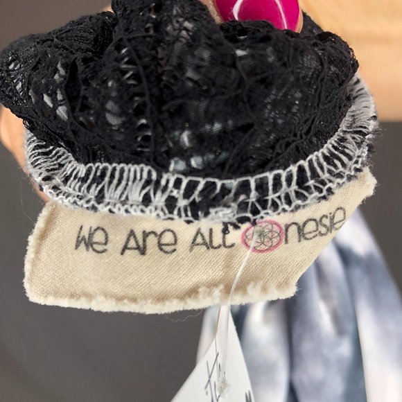 We Are All Onesie Camo Clouds Onesie with Lace Hood - Picture 16 of 16